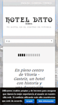 Mobile Screenshot of hoteldato.com